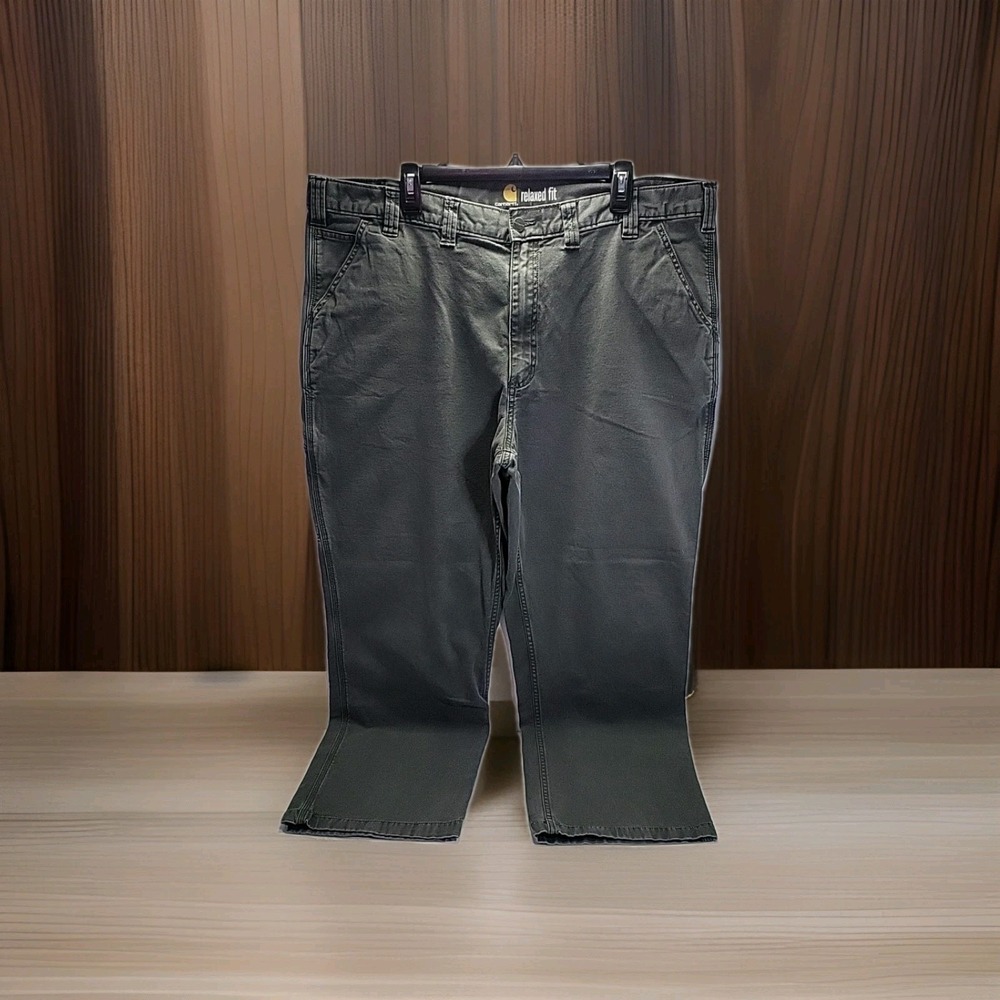 Carhartt Men's‎ Work Wear Relaxed Fit Gray Pant 44X30 RN#14806